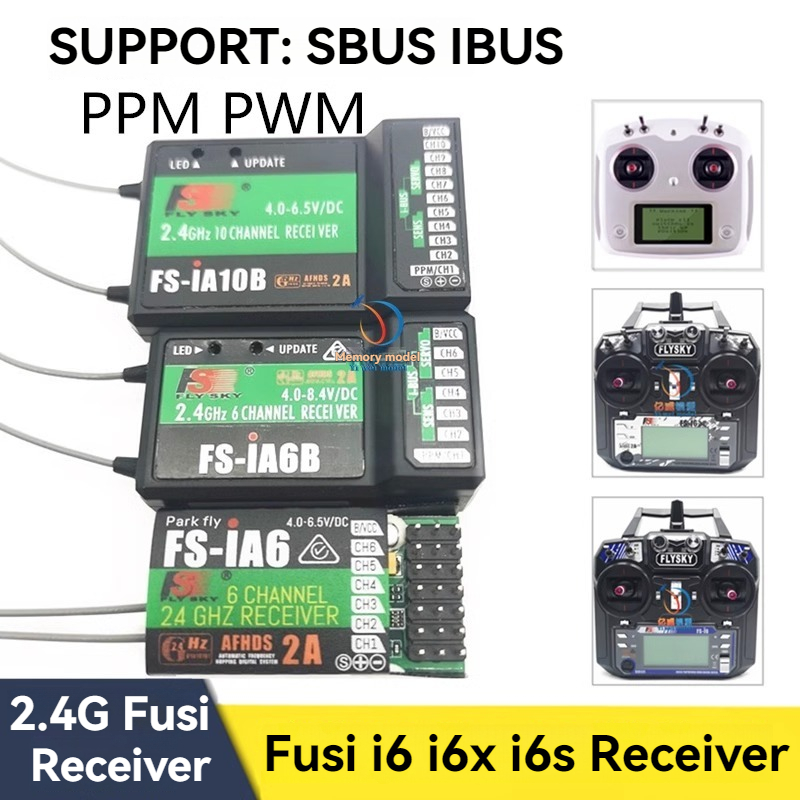 Rc Boat - FUSI I6/i6X/i6S Fpv Receiver Compatible with