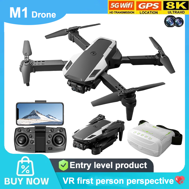 Drone Without Rc - M1 Foldable Drone HD Camera Optical