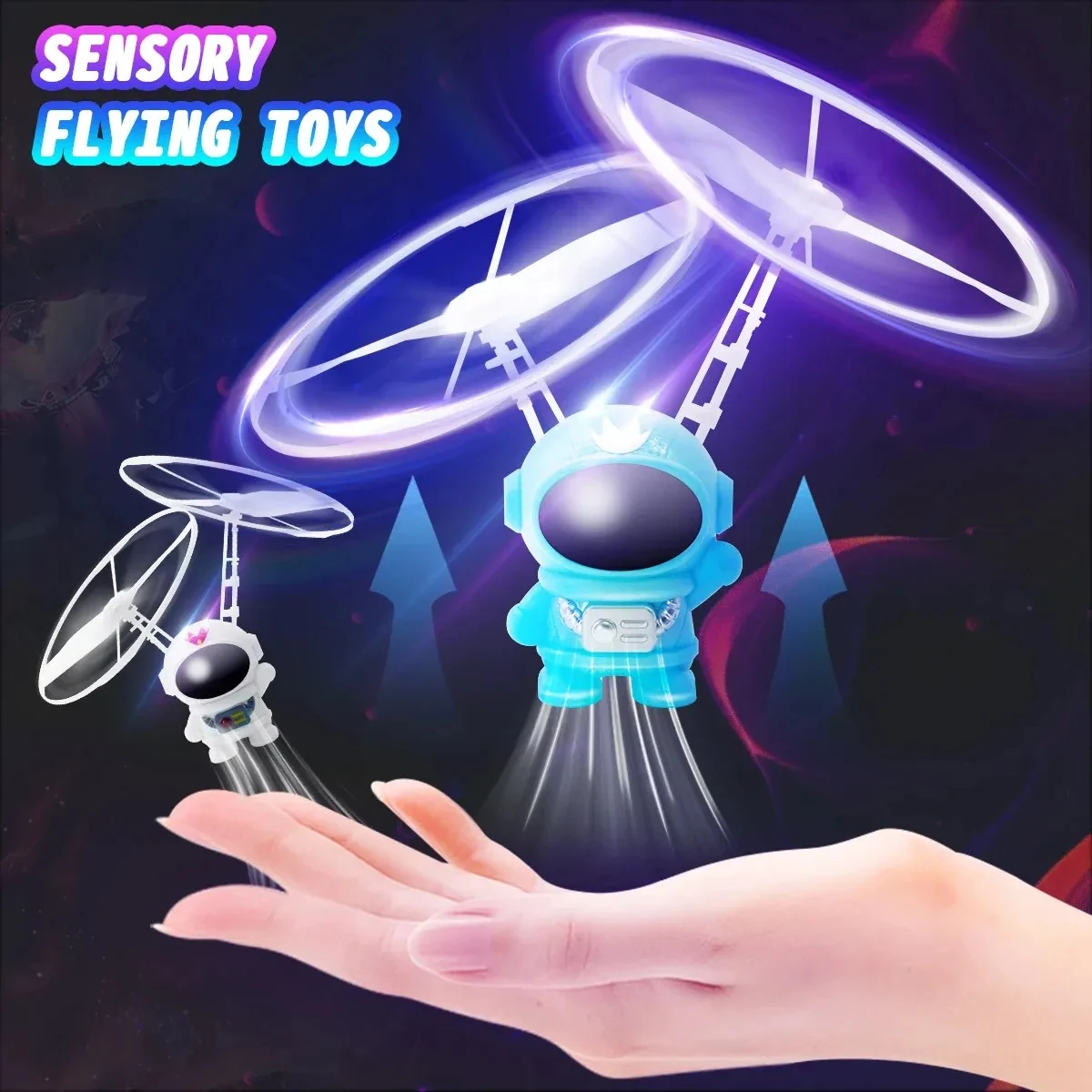 Drone Without Rc - Creative Mini Astronaut Drone Cartoon Spaceman