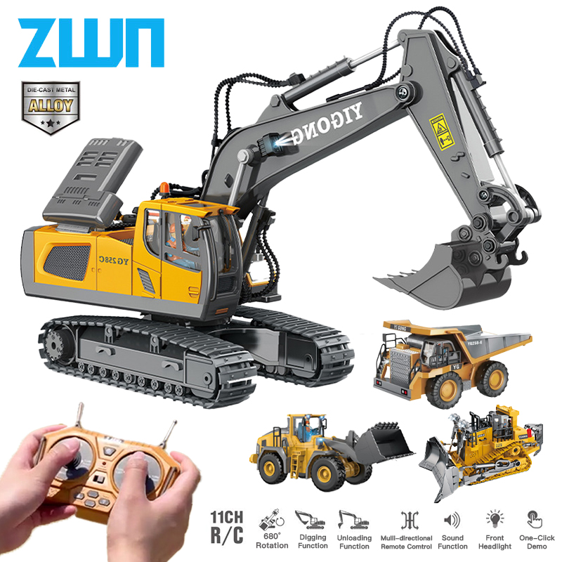 Drone Vera Rc - ZWN 2.4G Remote Control Excavator Dump