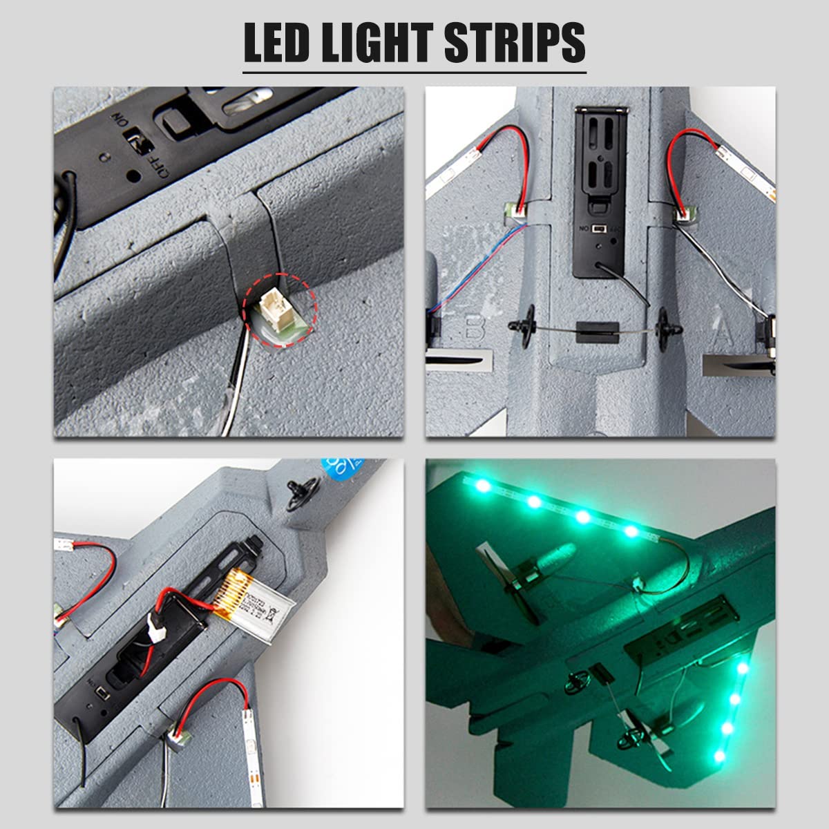 FX622 RC Glider Fighter with L - Drone Rc Simulator avis et prix