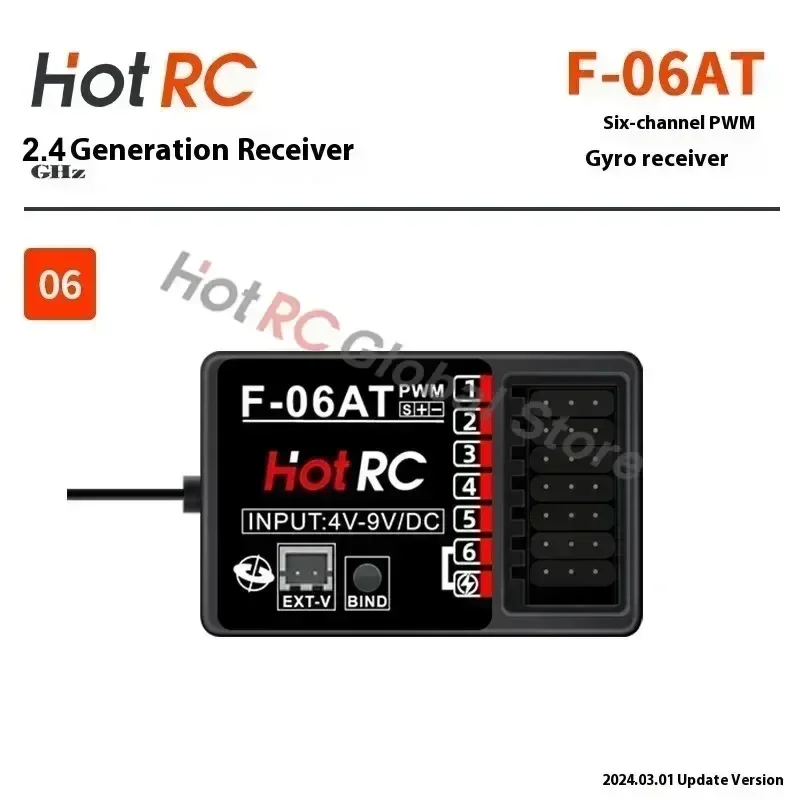 HOTRC 2.4Ghz 4/6/8 Channel F-0 - Rc Boat avis et prix