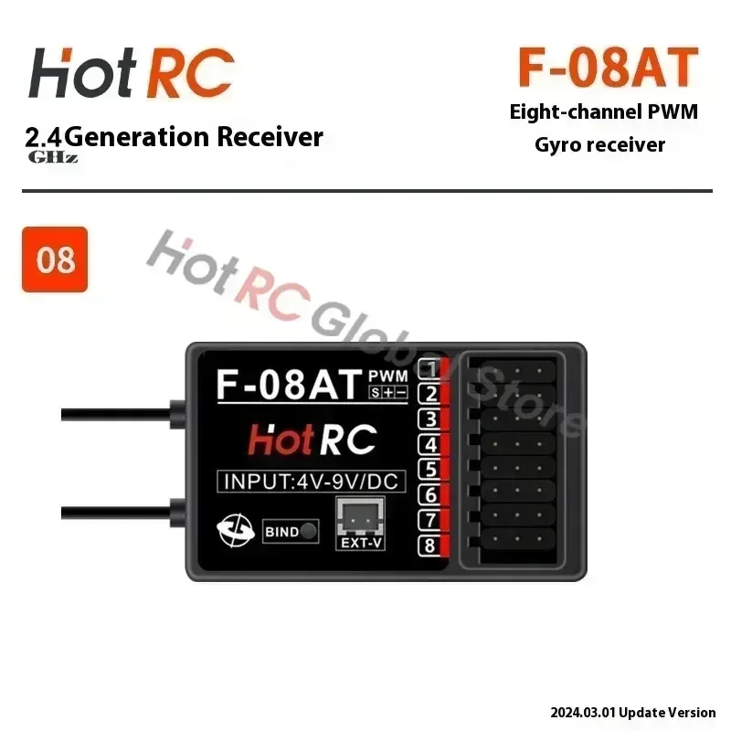 HOTRC 2.4Ghz 4/6/8 Channel F-0 - Rc Boat avis et prix