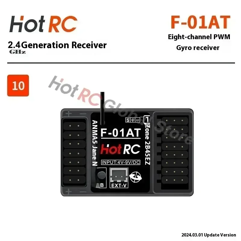 HOTRC 2.4Ghz 4/6/8 Channel F-0 - Rc Boat avis et prix
