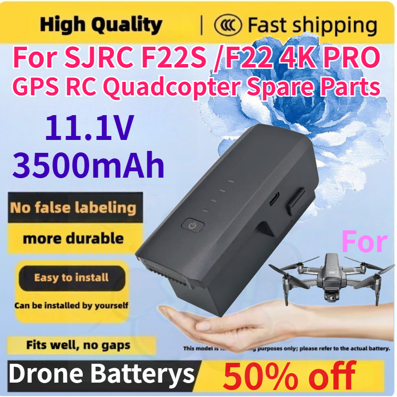 New 11.1V 3500mAh Drone Batter - Drone F22 Rc avis et prix