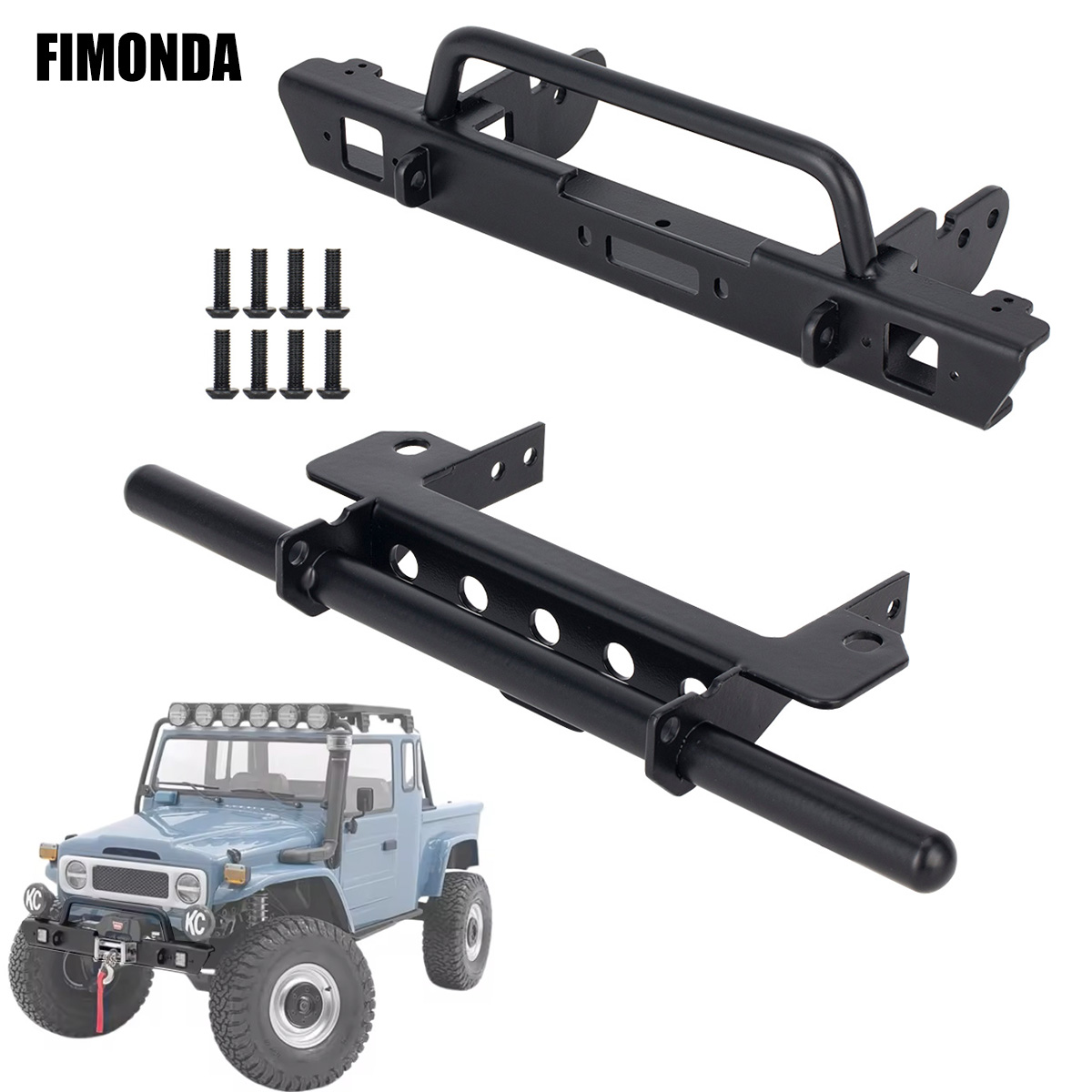 Metal Front Bumper for VP VS4- - Rc Rock Crawler avis et prix