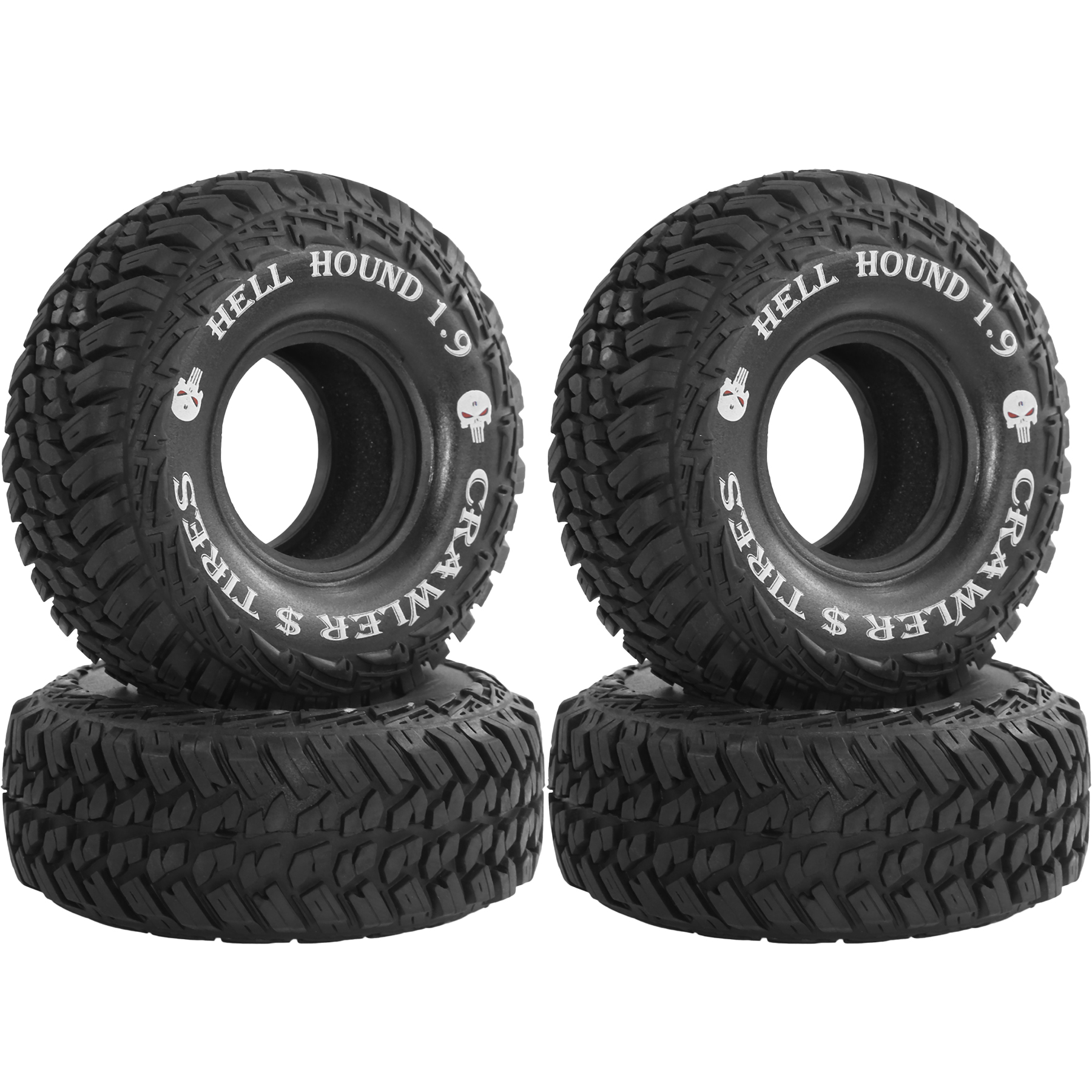 1.9 RC Tires 1/10 Rubber All T - Rc Rock Crawler avis et prix