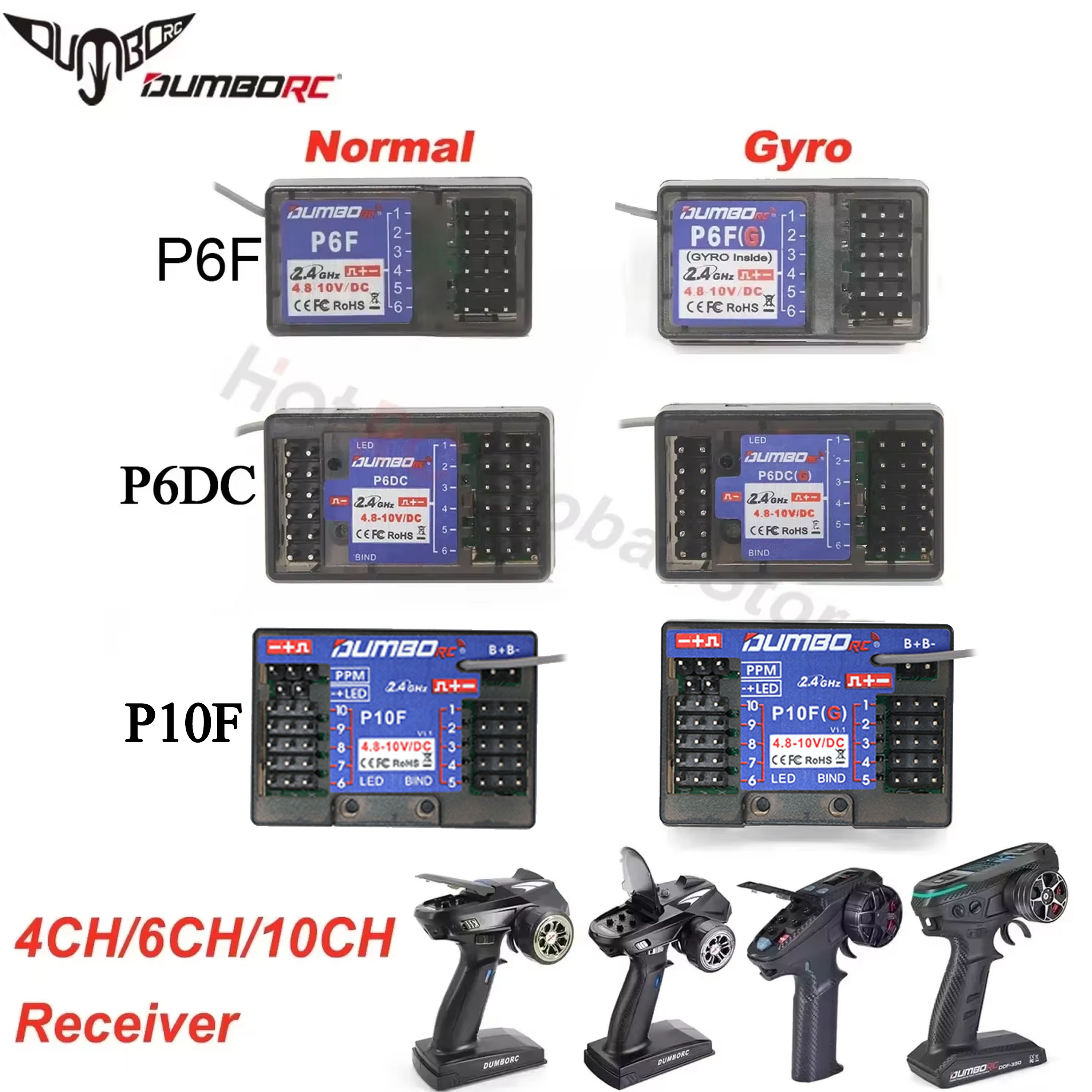 DUMBORC P6FG X10FG X6DC P4FMG  - Rc Boat avis et prix