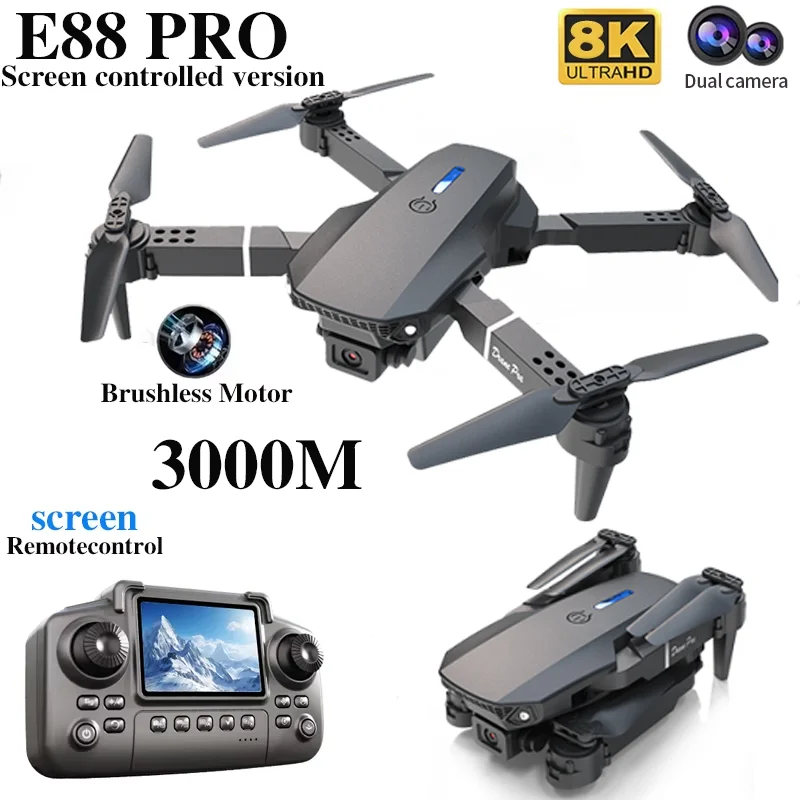 Professional E88 PRO Drone wit - Drone Without Rc avis et prix