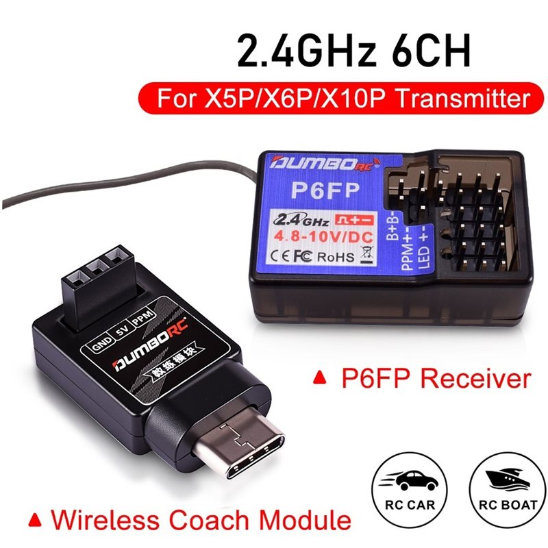 AINY-DUMBORC P6FP RC Receiver  - Rc Boat avis et prix