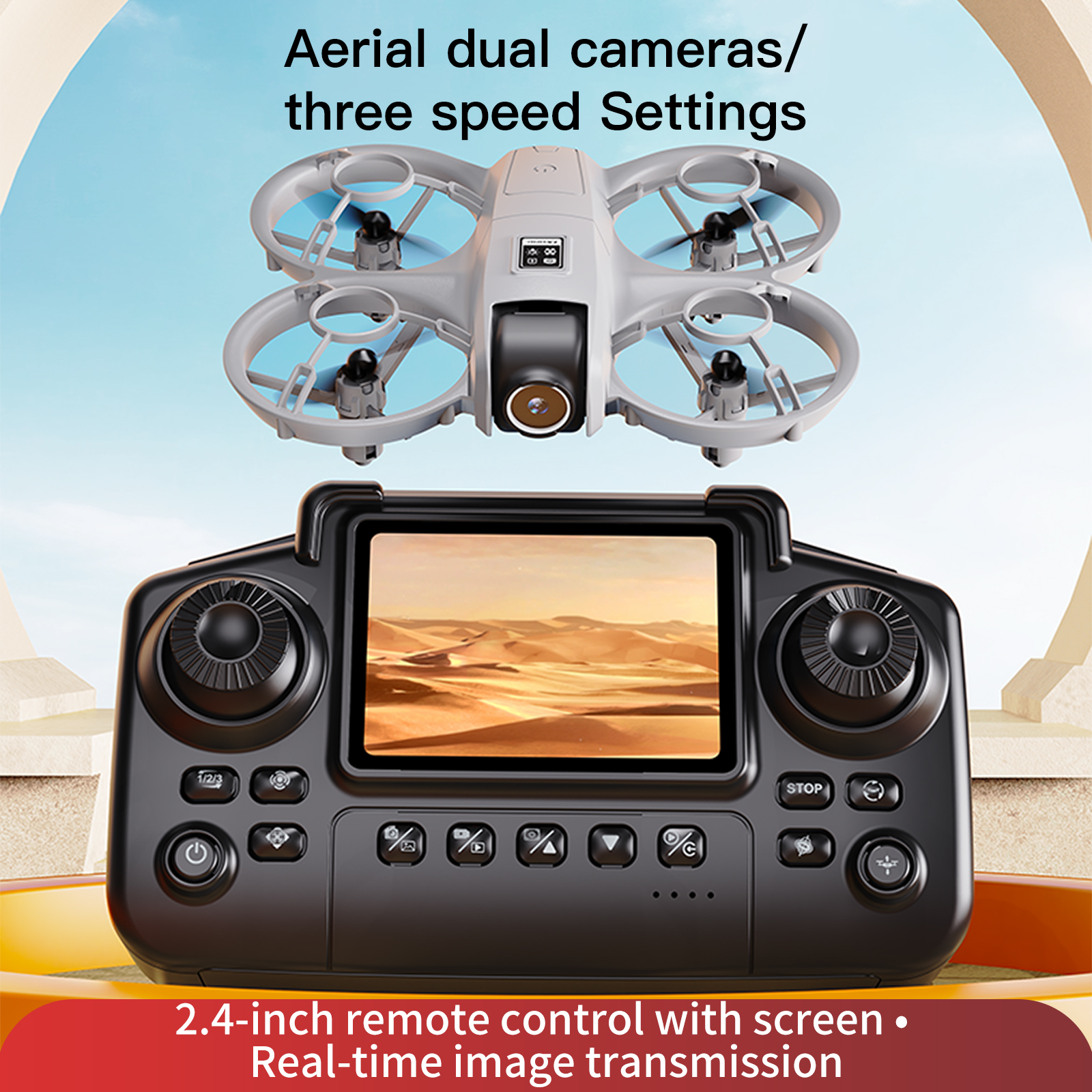 YL3 Drone HD Dual-Camera FPV w - Drone Rc Yl3 avis et prix