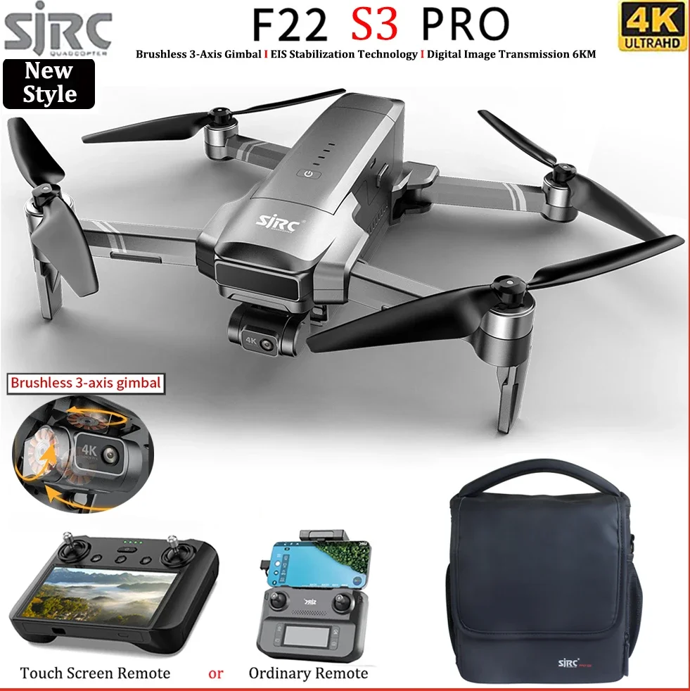SJRC F22 S3 PRO Drone 4K Profe - Drone F22 Rc avis et prix