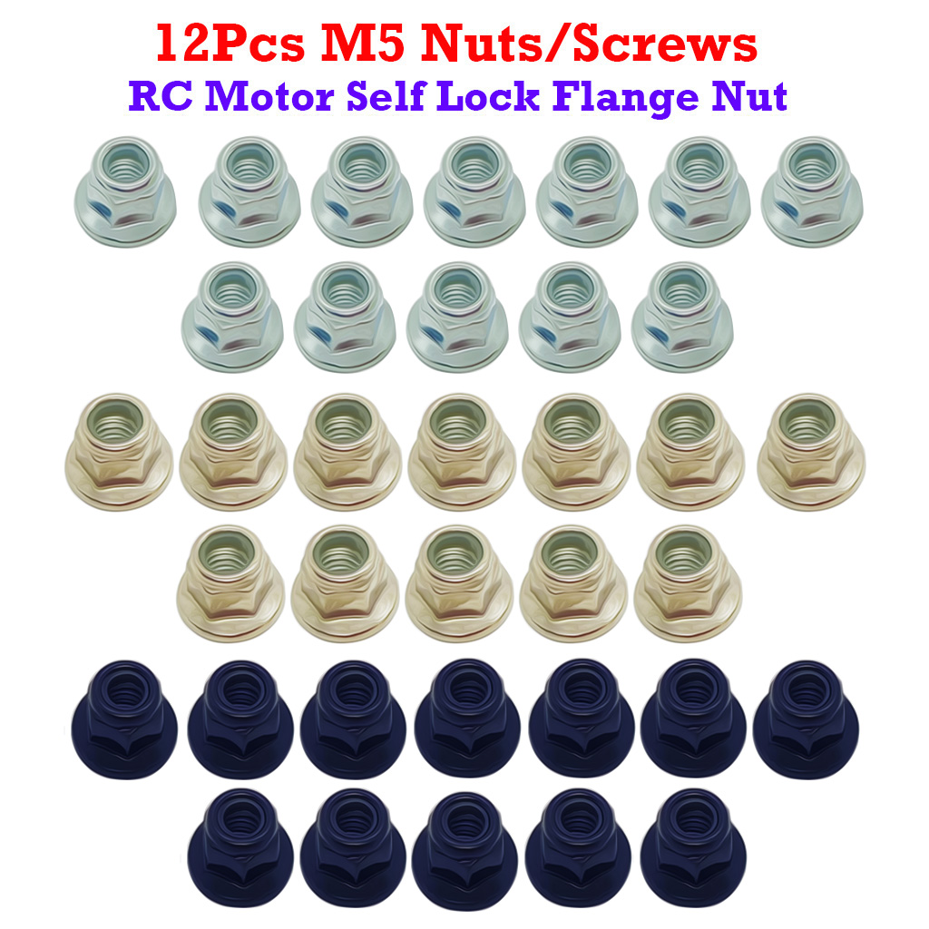 12Pcs M5 Nylon Insert Self Loc - Joystick Rc Drone avis et prix