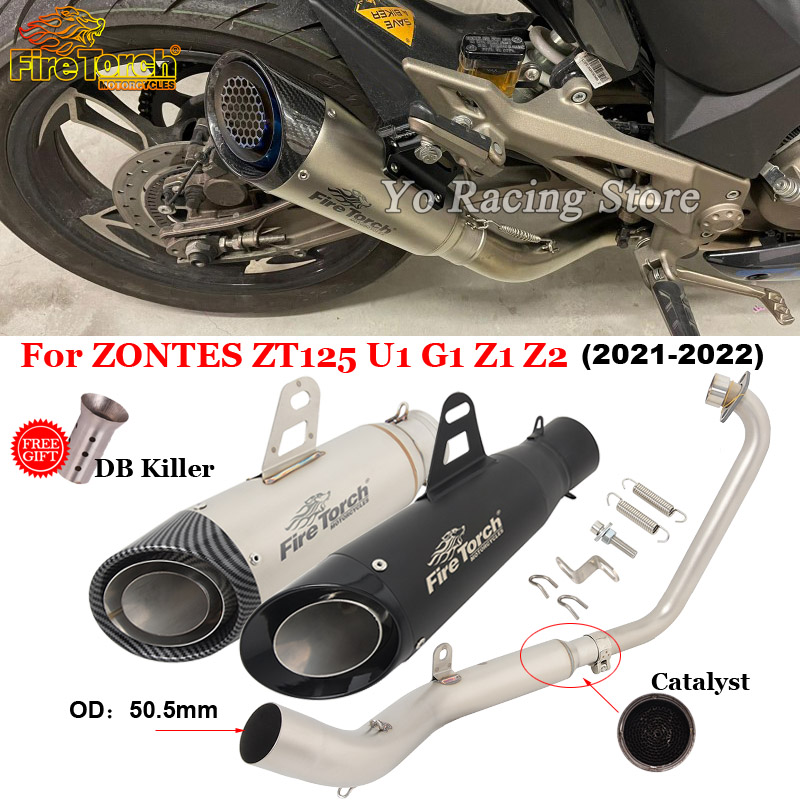 Slip On For Zontes ZT125 U1 G1 - Drone Z1 avis et prix