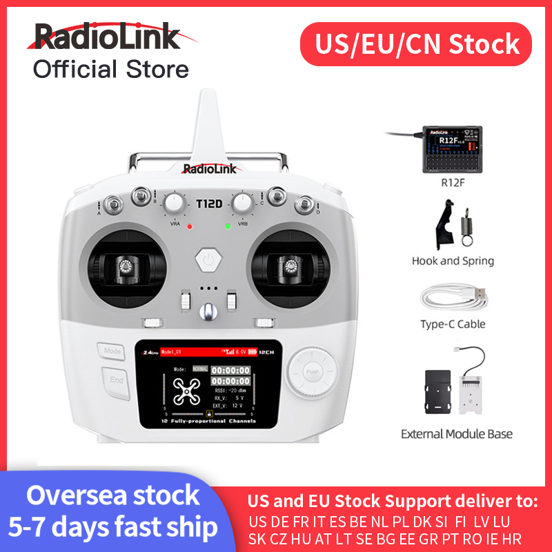 Radiolink T12D ELRS 12 Channel - Joystick Rc Drone avis et prix