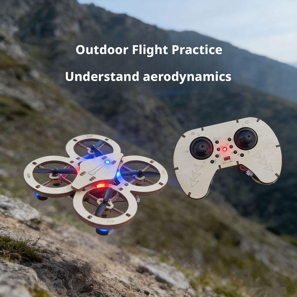 DIY Wooden RC Drone Quadcopter - Drone Vera Rc avis et prix