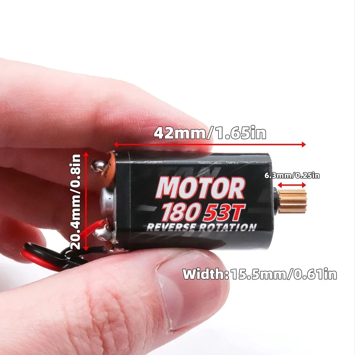 NEEBRC 180 Brushed Motor 53T 6 - Rc Rock Crawler avis et prix