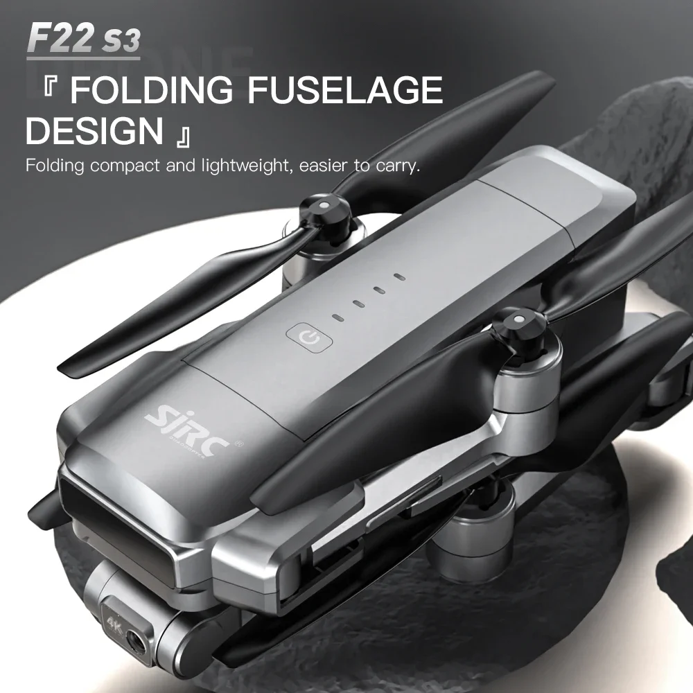 SJRC F22 S3 pro Foldable RC Qu - Drone Vera Rc avis et prix