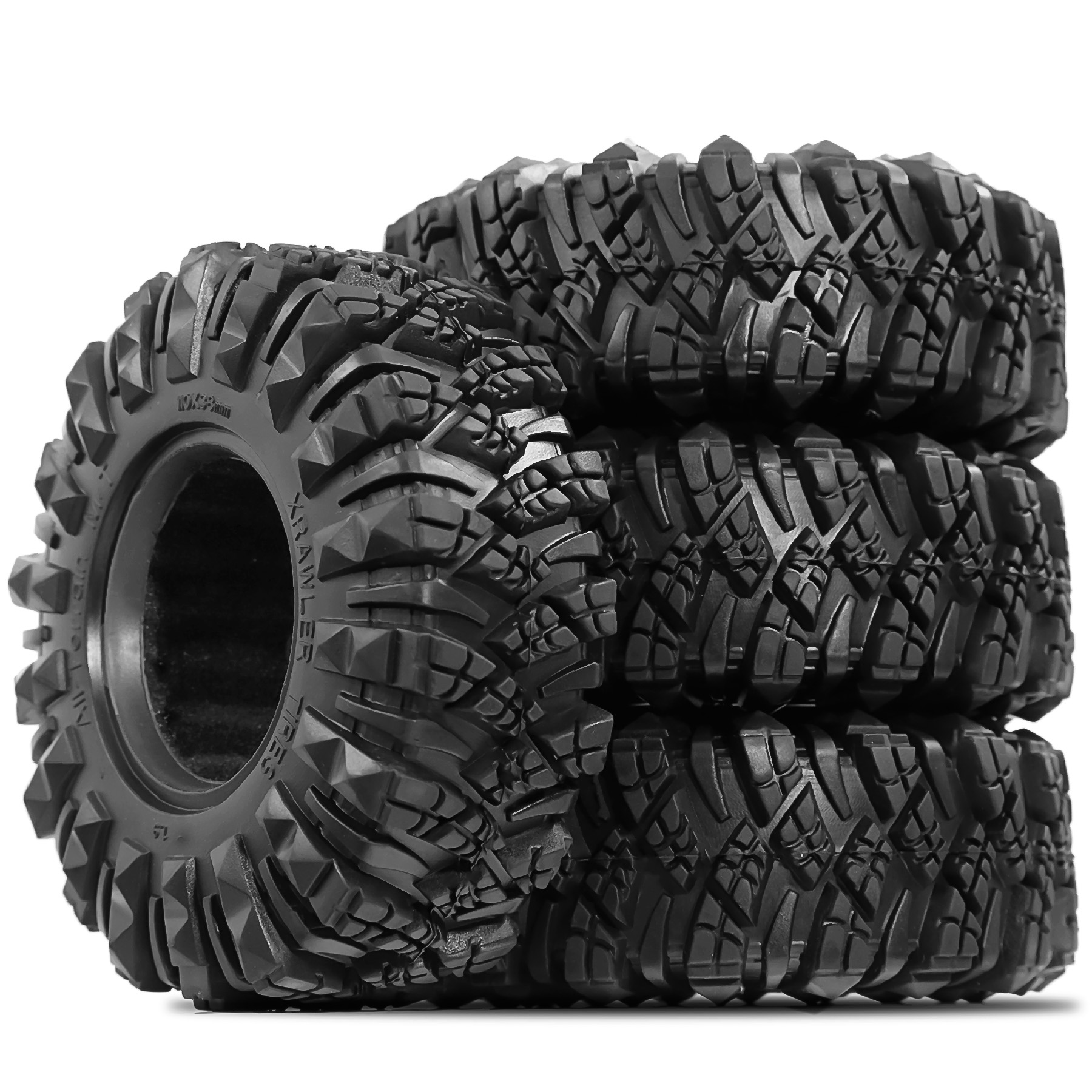 4Pcs 1.9 Inch Rubber Rock Craw - Rc Rock Crawler avis et prix