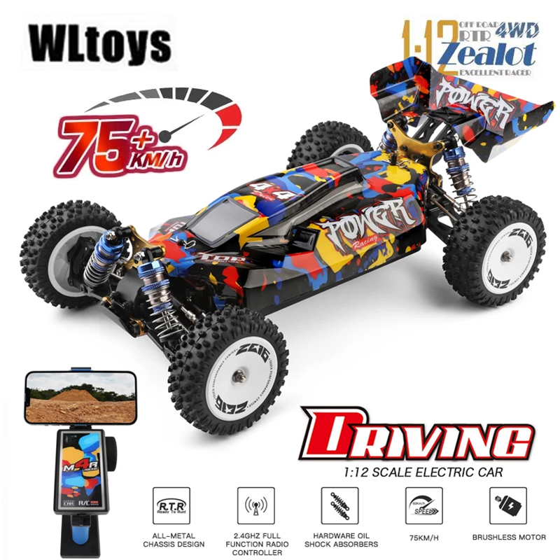 WLtoys 124017 124007 75KM/H  R - Drone Vera Rc avis et prix
