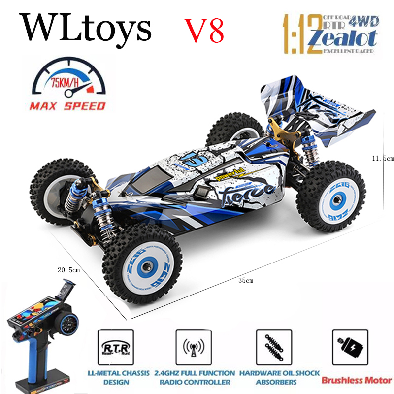 WLtoys 124017 124007 75KM/H  R - Drone Vera Rc avis et prix
