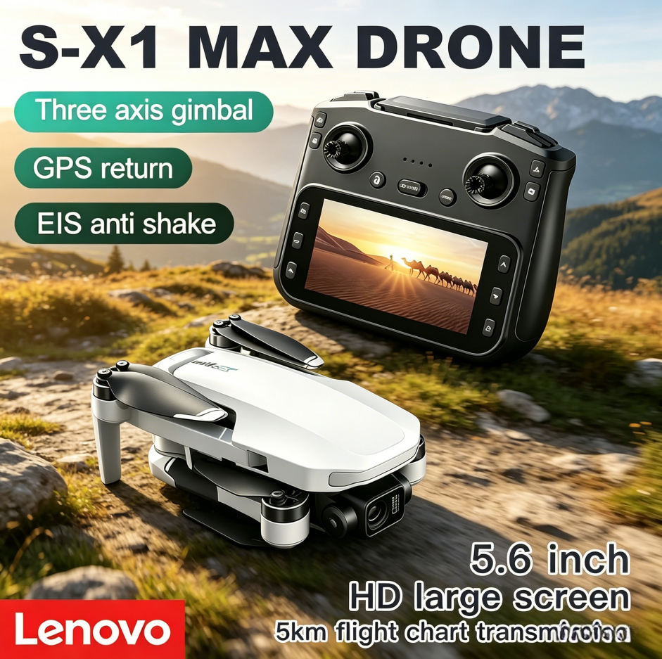 Lenovo S-X1 GPS Drone 8K HD pr - Drone X1 Rc avis et prix