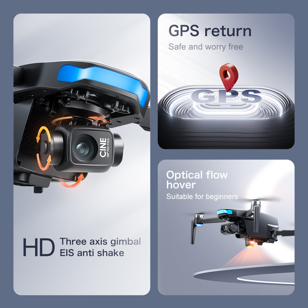 Lenovo S-X1 GPS Drone 8K HD pr - Drone X1 Rc avis et prix