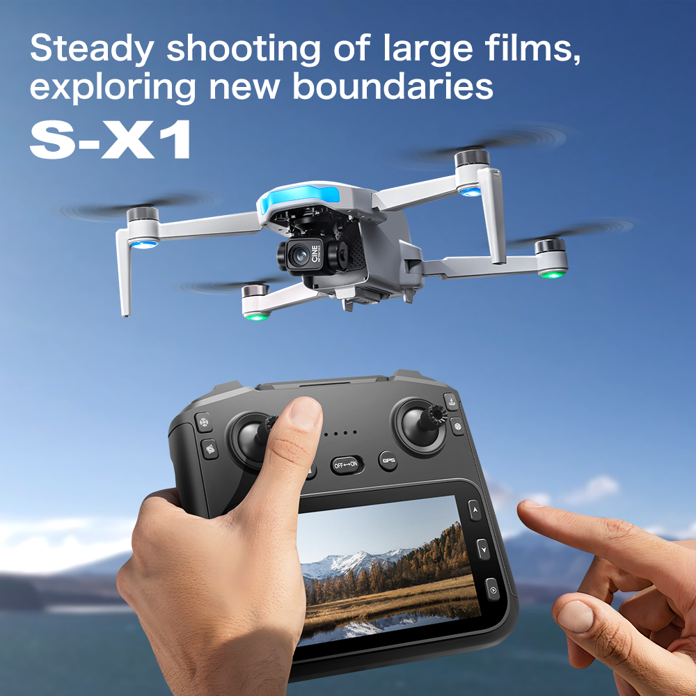 Lenovo S-X1 GPS Drone 8K HD pr - Drone X1 Rc avis et prix