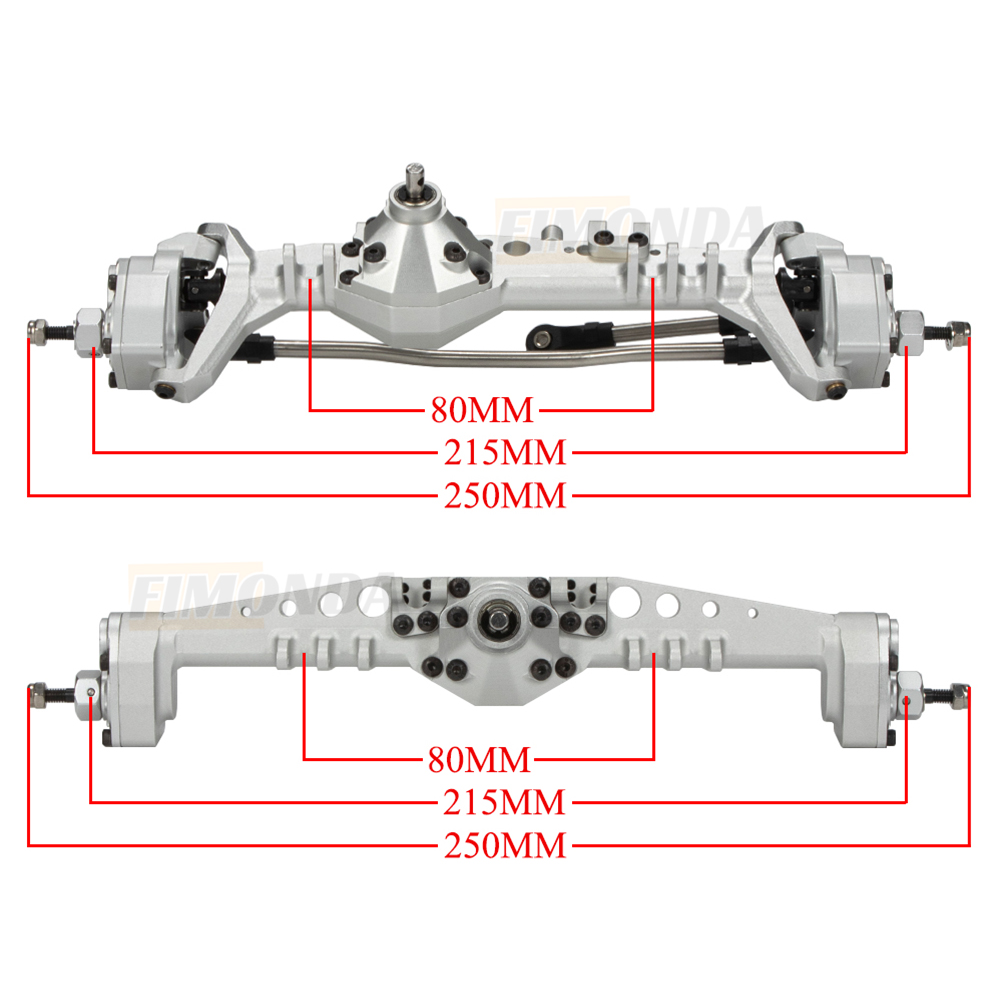 Aluminum F9 Portal Axle with O - Rc Rock Crawler avis et prix