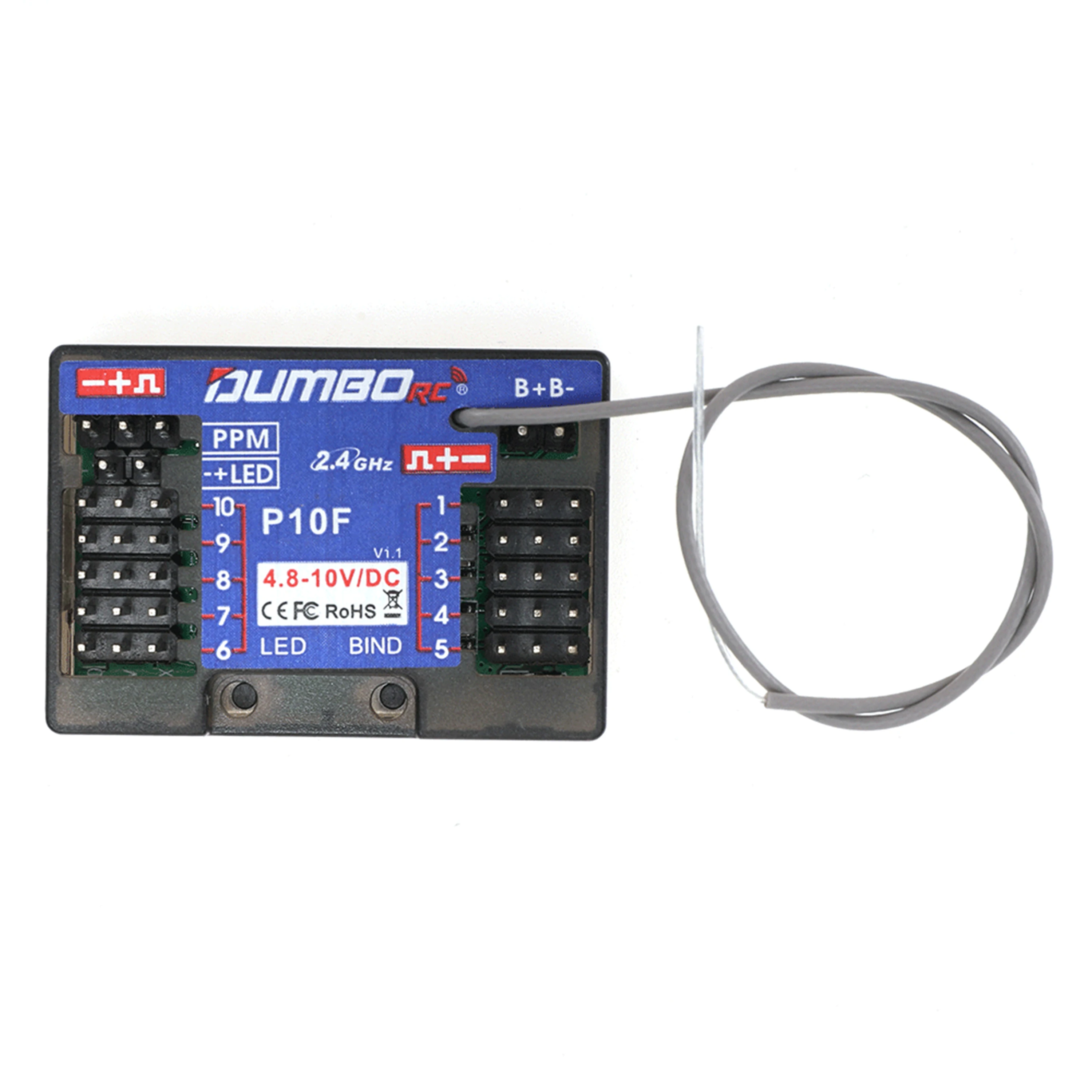 DUMBORC 10CH 2.4G P10F P10FG G - Joystick Rc Drone avis et prix