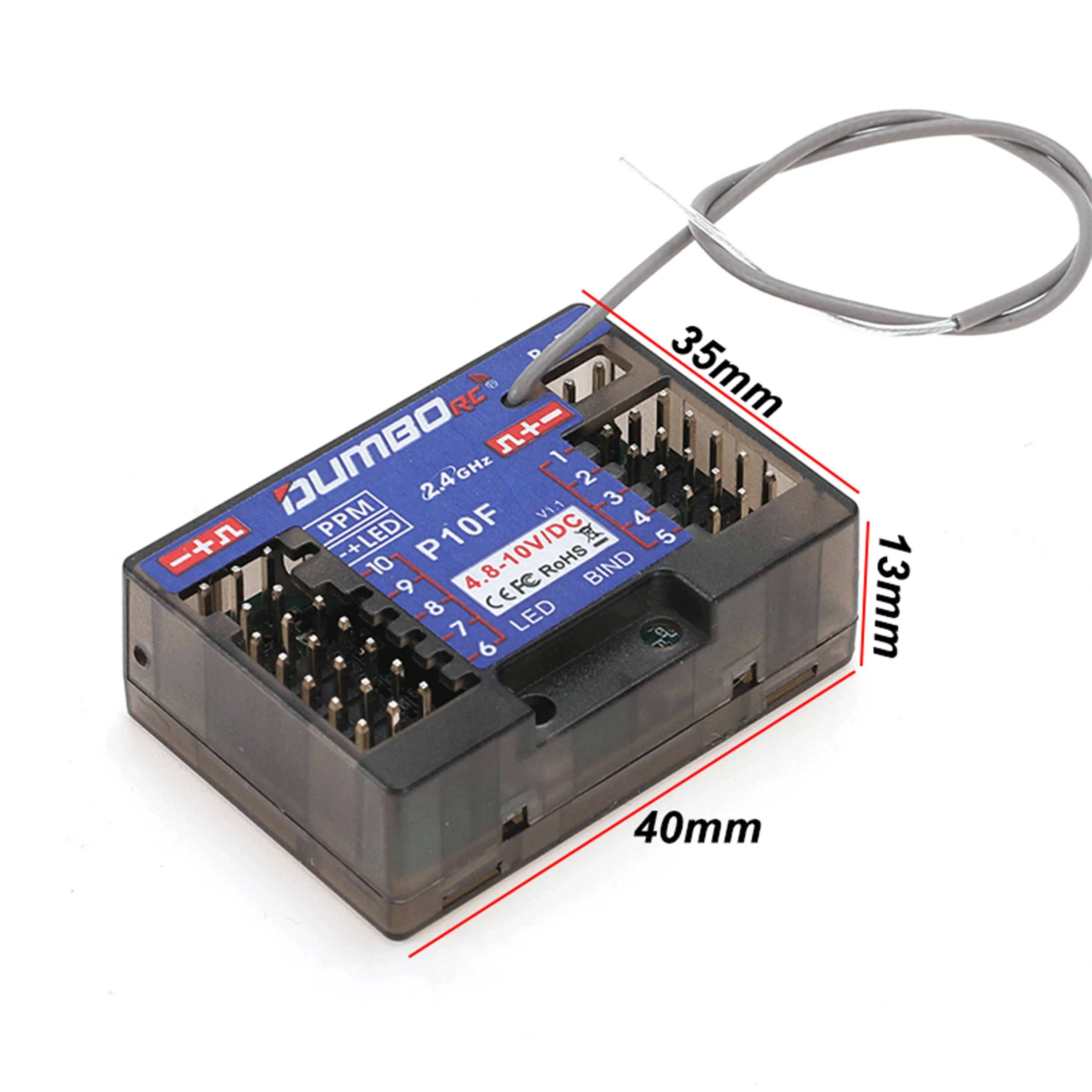 DUMBORC 10CH 2.4G P10F P10FG G - Joystick Rc Drone avis et prix