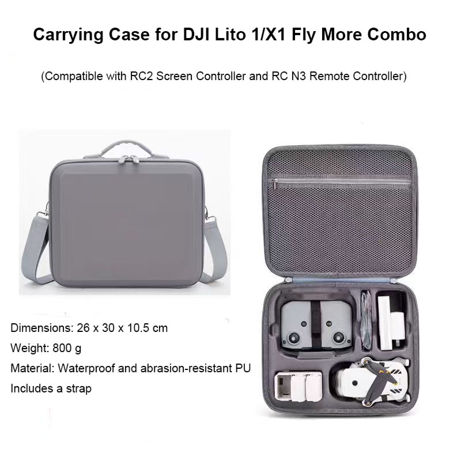 Watrtproof Carrying Case for D - Drone X1 Rc avis et prix