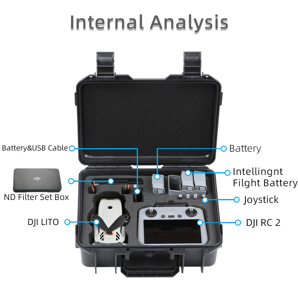 For DJI LITO 1 X1 Drone Hard S - Drone X1 Rc avis et prix