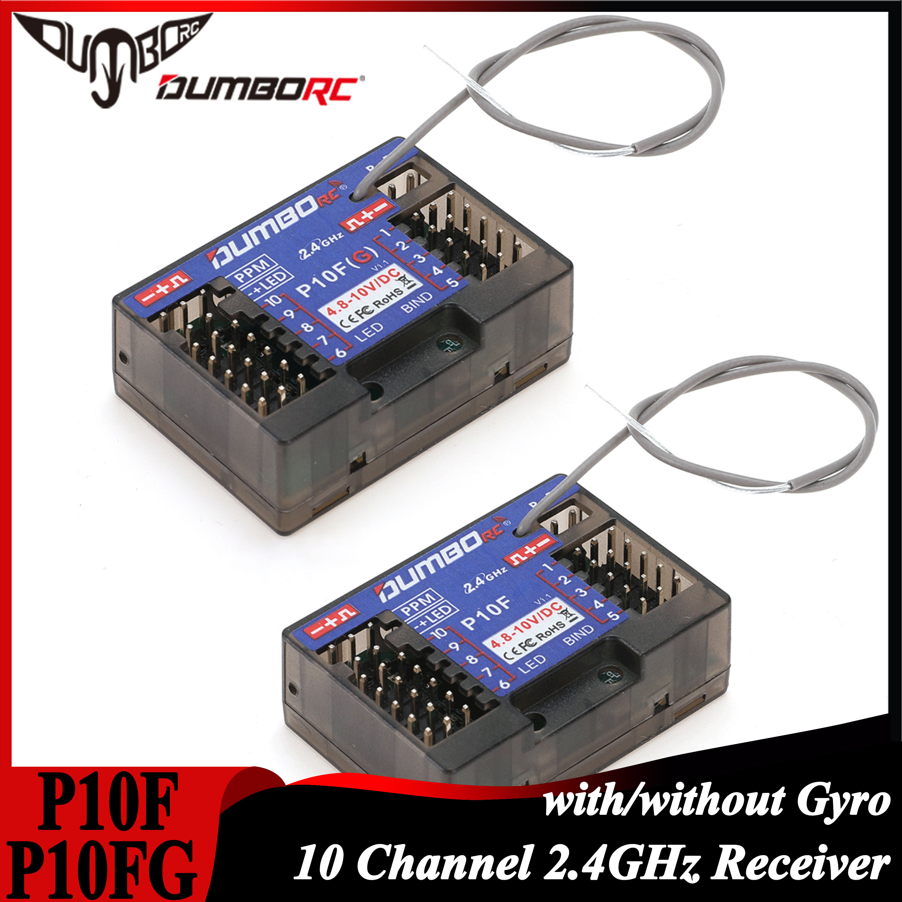DUMBORC P10F P10FG 10CH 2.4GHz - Rc Boat avis et prix