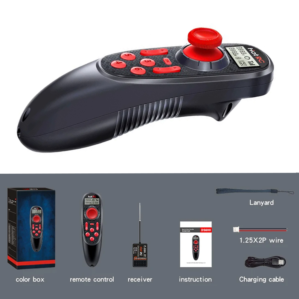 HOTRC DS-600 6CH 2.4GHz Radio  - Joystick Rc Drone avis et prix