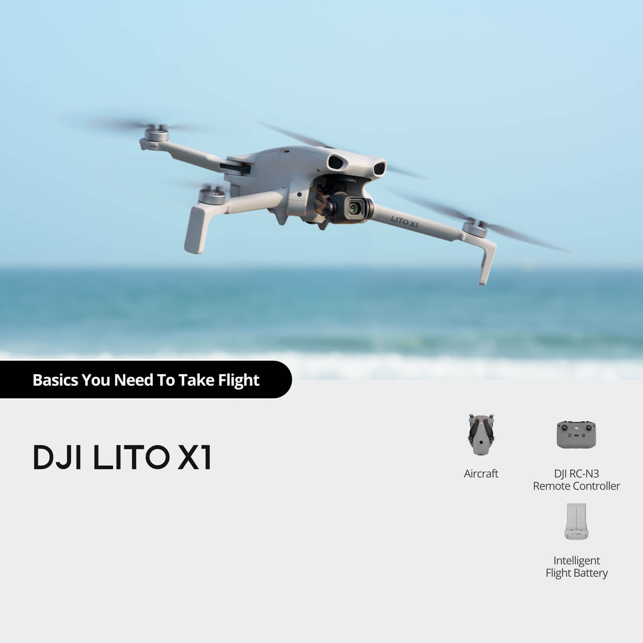 Lito X1 Smooth Flight Kit RC-N - Drone X1 Rc avis et prix