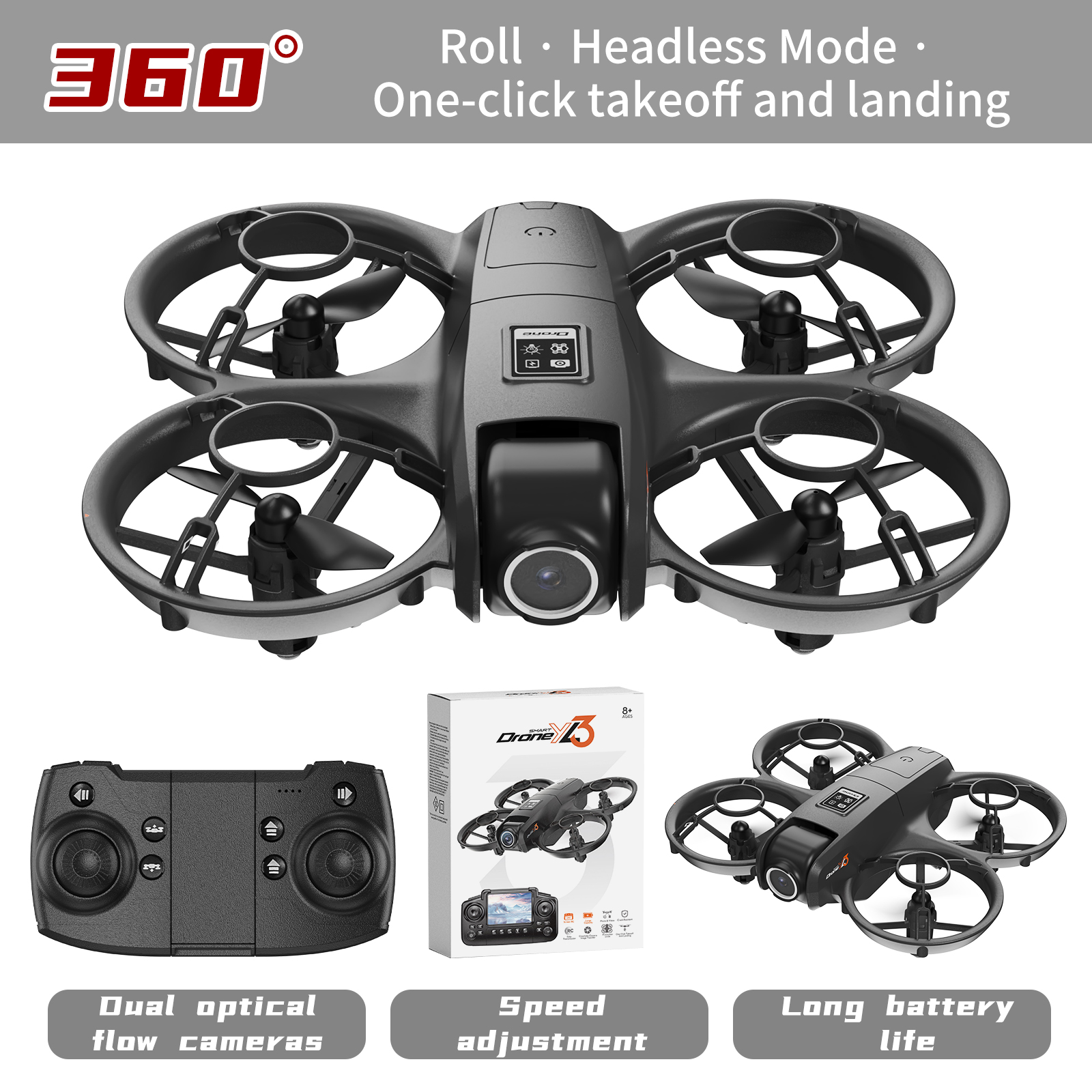 Optical Flow YT YL3 Mini Drone - Drone Rc Yl3 avis et prix