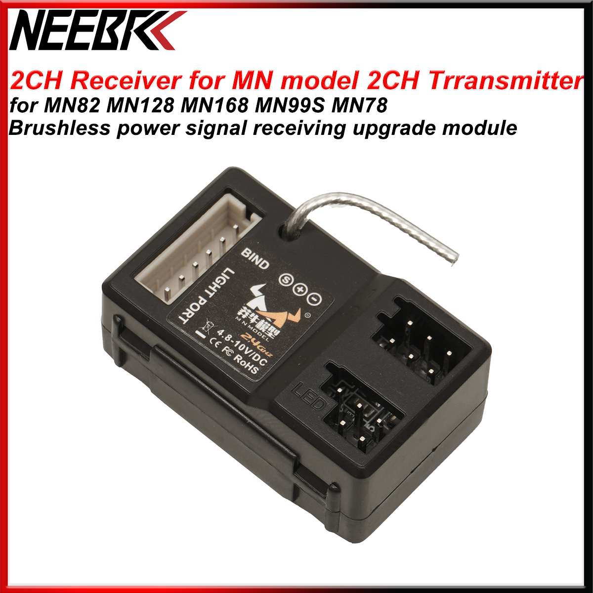 2CH 2.4G Receiver With Linkage - Joystick Rc Drone avis et prix