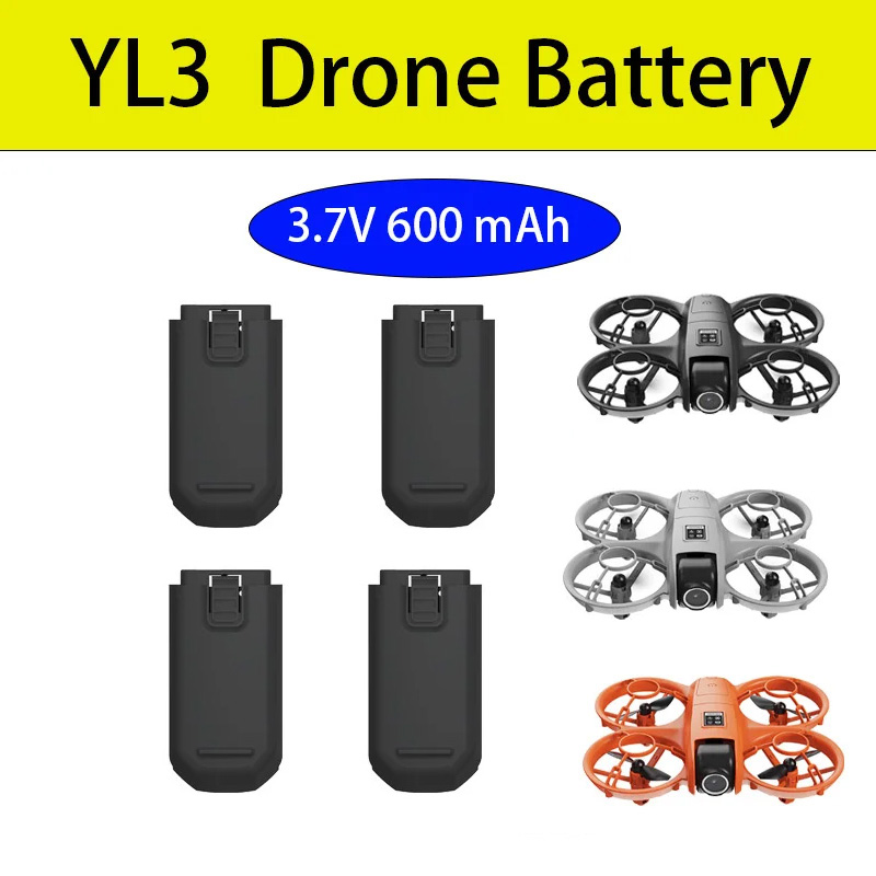 YL3 Mini Drone Battery 3.7V 60 - Drone Rc Yl3 avis et prix