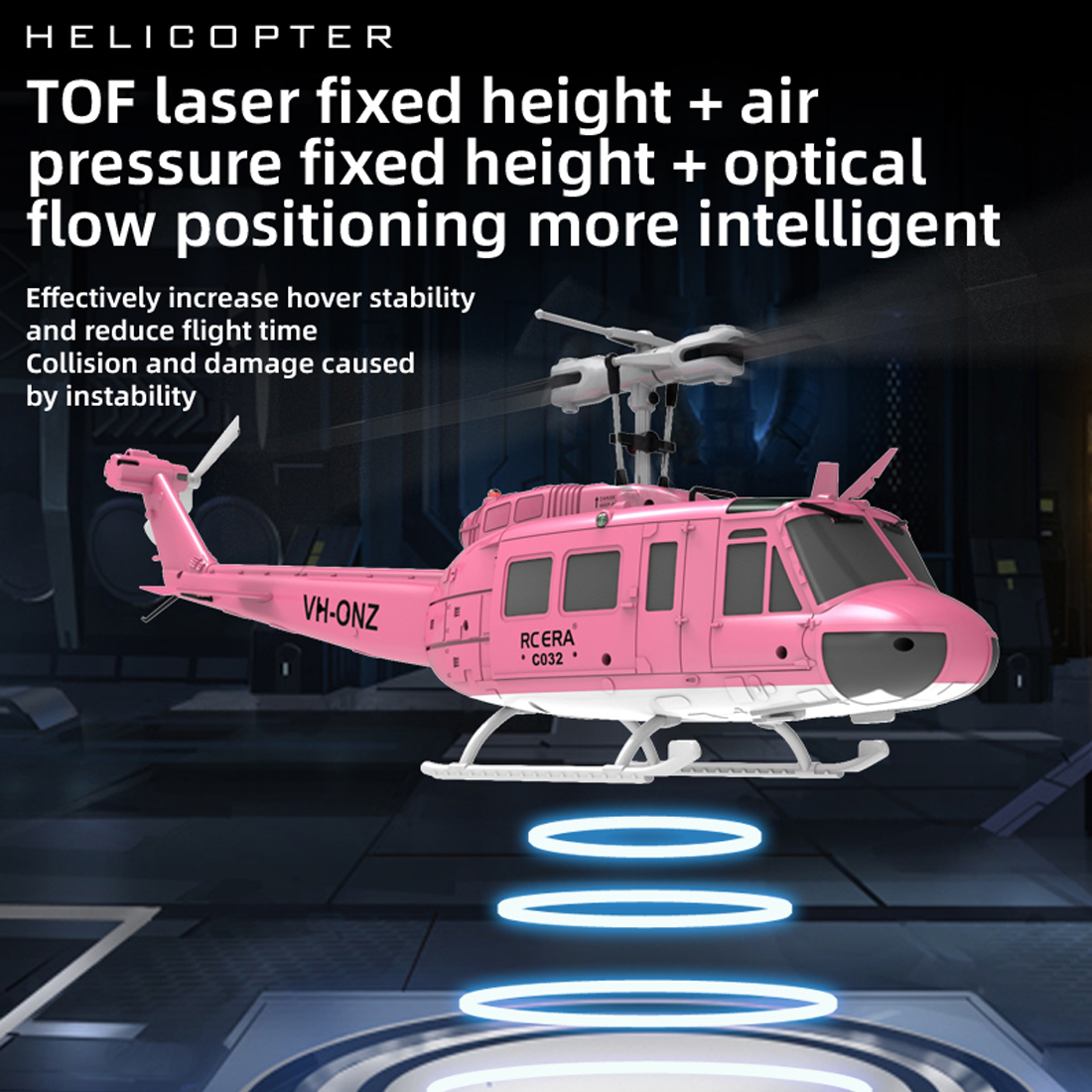 C032 6CH Brushless RC Helicopt - Drone Without Rc avis et prix