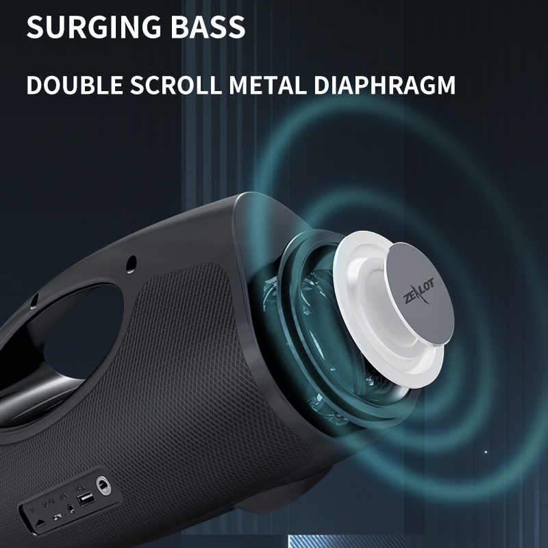 ZEALOT P1 40W Wireless Speaker - Drone Z1 avis et prix